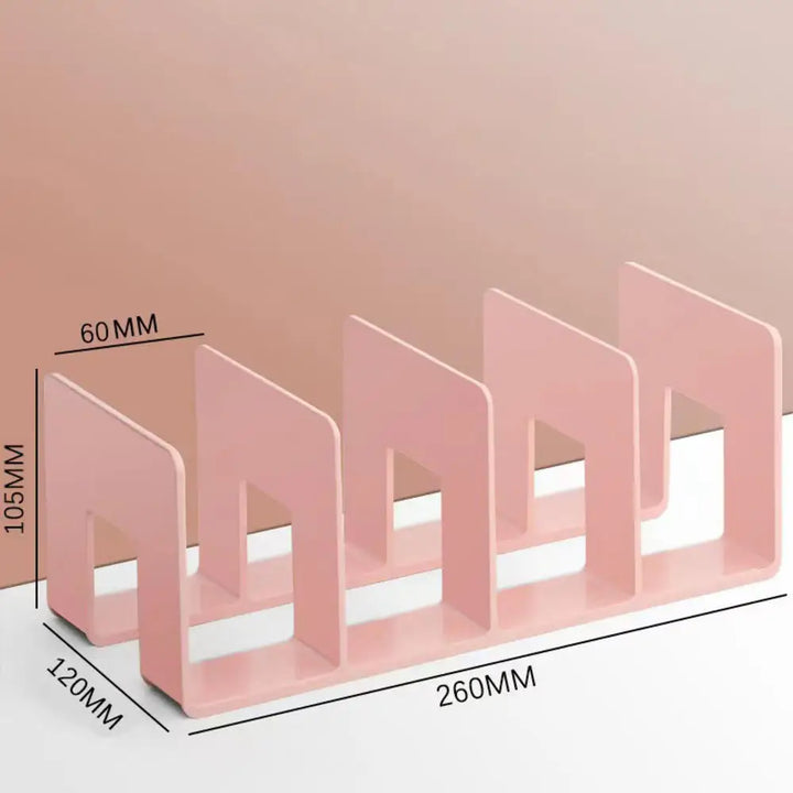 Multi-function Book Magazine Bookshelf Bookends Stand Desk Organizer