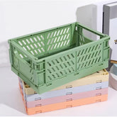 Foldable storage box with handles by eprolo, collapsible crate for home organization and versatile storage solutions.