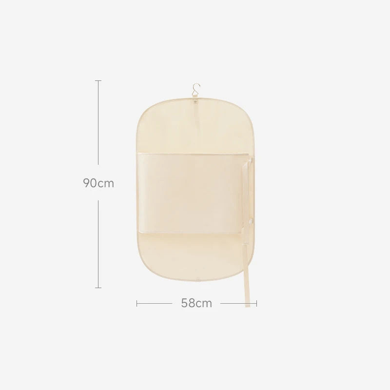 1pc Wardrobe Lazy Compressed Storage Board Dust Cover