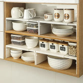 Kitchen Cupboard Organizer Retractable Cabinet Shelf