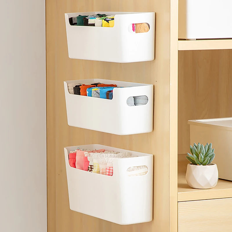 Non Perforated Cling Film Rack Inside Cabinet Wall Shelf Shelves Spice Rack