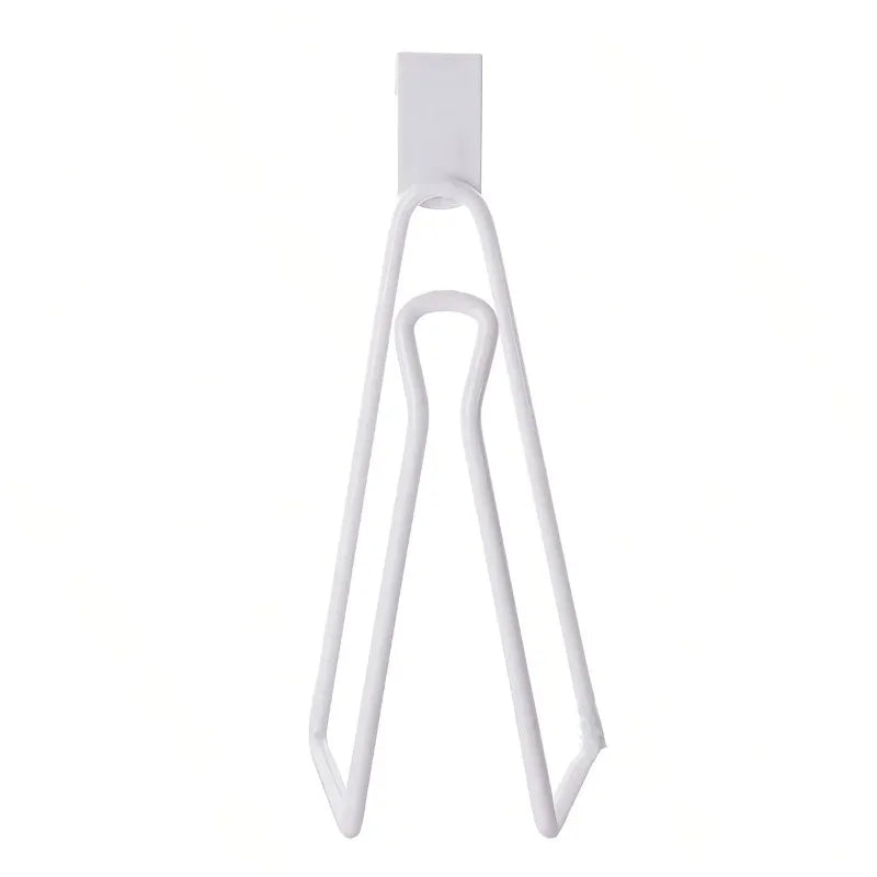 Stainless Steel Wall-Mounted Toilet Paper Holder - No Drill Space-Saving Design