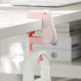 Cute duck-shaped desk side backpack hook by eprolo, multifunctional for hanging bags, books, and accessories.