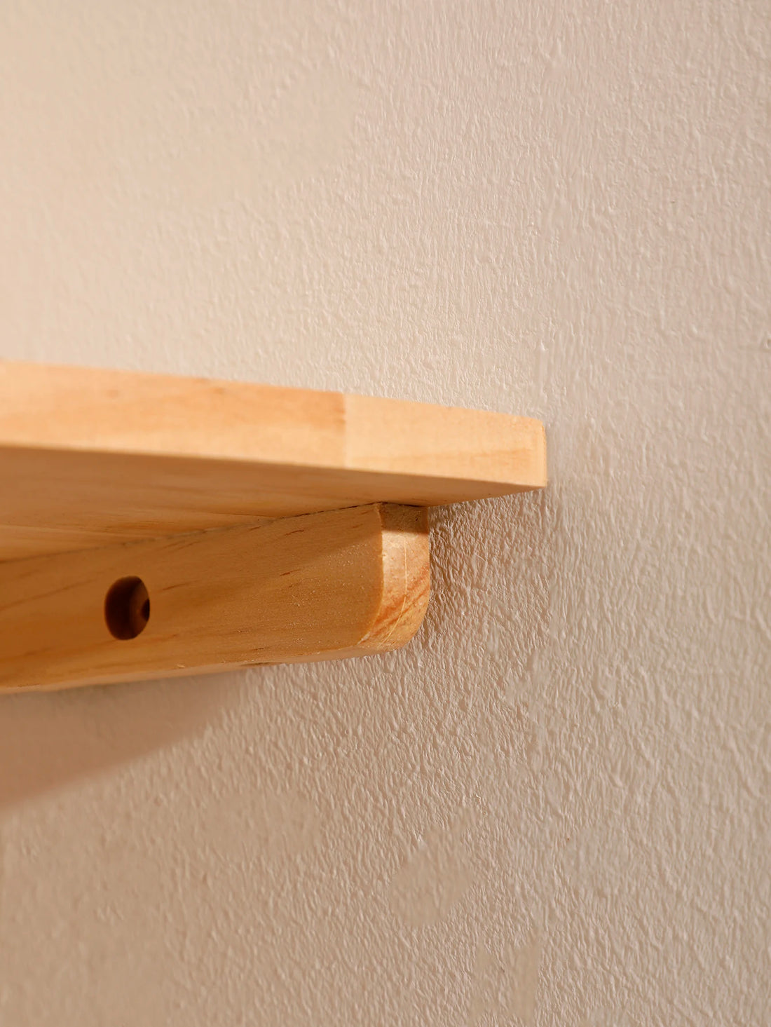 Wall Corner Shelves Wood Floating Wall Shelf Round End Corner Shelf