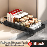 Eprolo kitchen multifunctional organizer with spice rack, dish drying rack, and drawer storage for efficient kitchen organization