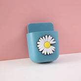 Eprolo cute storage rack desk organizer with pen holder and self-adhesive stationery holder for office or home use