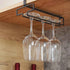Hanging Red Wine Glass Storage Rack, Home High Footed Cup Storage Rack