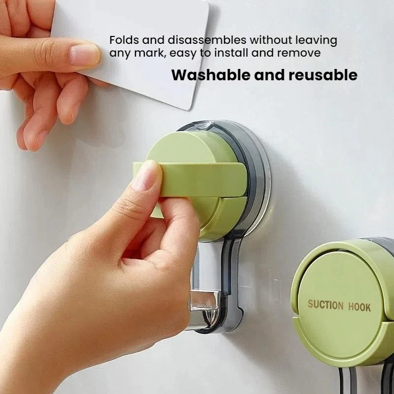 Suction Hooks Strong Vacuum Power Traceless No-Drilling Adhesive Hooks