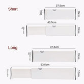 eprolo 4-pack adjustable drawer dividers organizer for flexible, retractable storage in kitchen or office drawers
