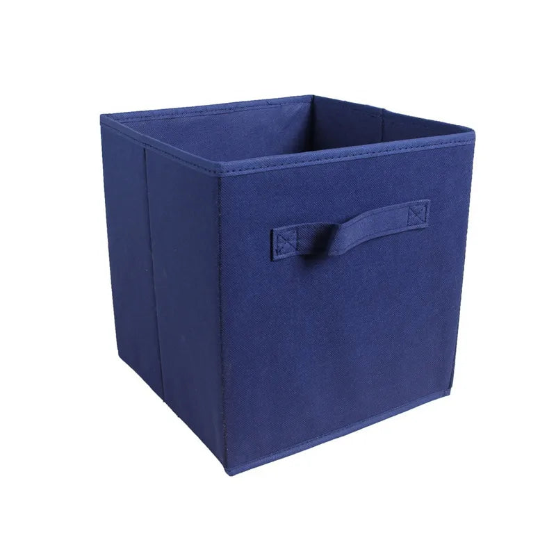Cube Non Woven Fabric Storage Bin Collapsible Storage Box Home Supplies