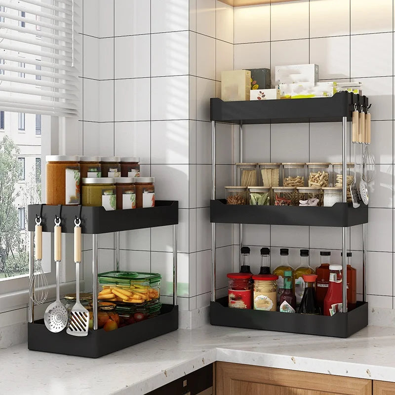 1Pc Kitchen Spice Storage Rack Multi-Functional Storage Rack