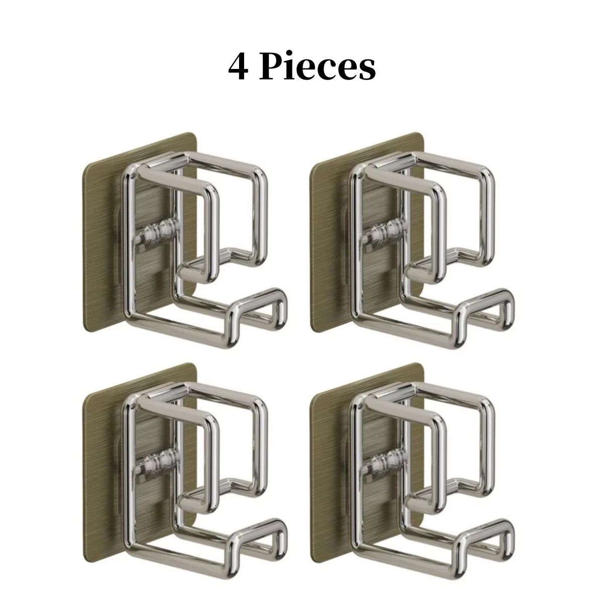 1/2/4/6Pcs Stainless Steel Washbasin Hook Multifunction Punch-free Bathroom