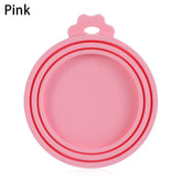 Reusable 3-in-1 silicone canned lid by eprolo, flexible food tin cover for keeping canned foods fresh and organized.
