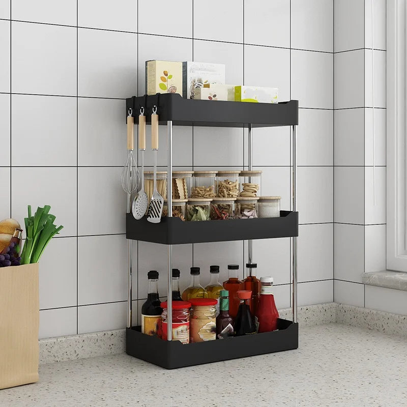 1Pc Kitchen Spice Storage Rack Multi-Functional Storage Rack
