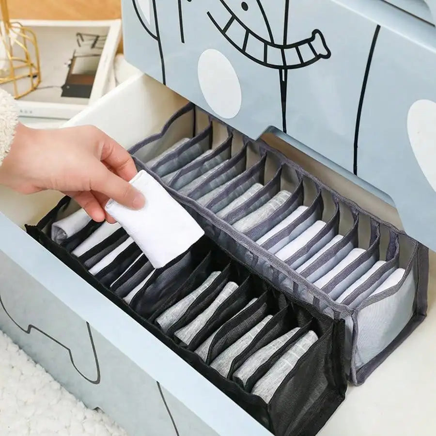 House Storage Box Nylon Mesh Baby Hive Drawers Organizer Cabinet