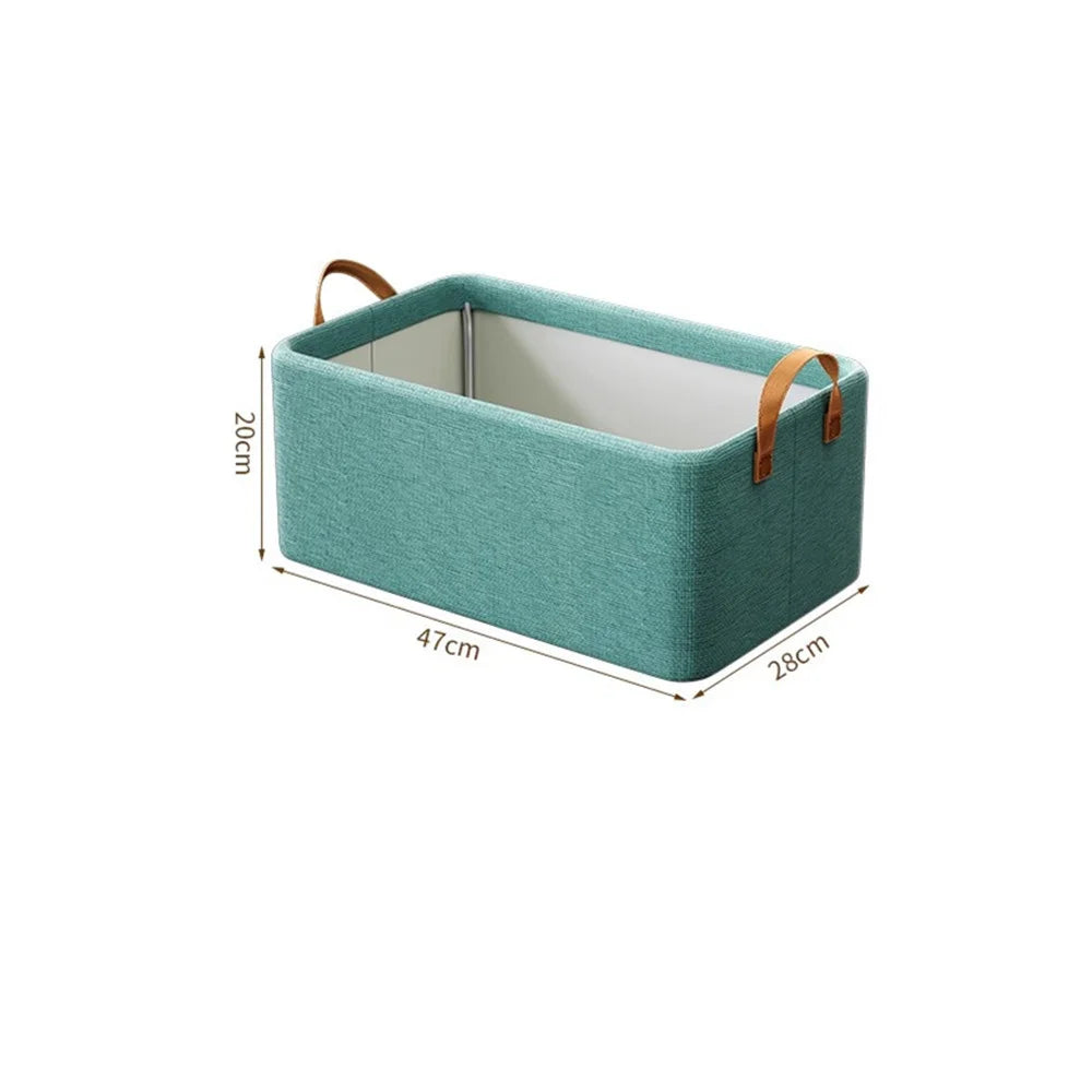 eprolo collapsible clothing organizer in bedroom wardrobe, showcasing multiple fabric compartments for clothes storage.