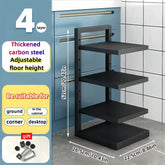 Adjustable Pot Rack Organizer Kitchen Stainless Steel Pot