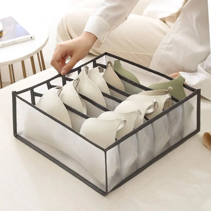 Eprolo house storage box with nylon mesh baby hive drawers for organized cabinet storage and easy access.