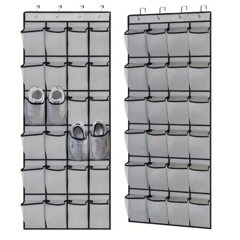 Pockets Over The Door Shoe Organizer Hanging Shoe Storage Rack