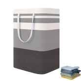 Durable 75L laundry basket with handles by eprolo, large rectangular hamper for dirty clothes, lightweight and sturdy design.
