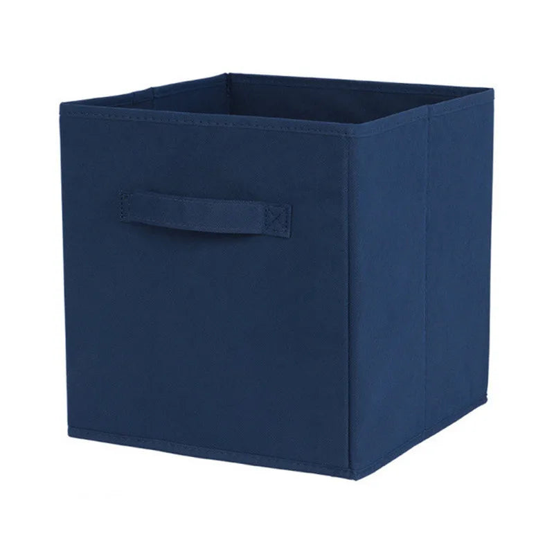 Cube Non Woven Fabric Storage Bin Collapsible Storage Box Home Supplies
