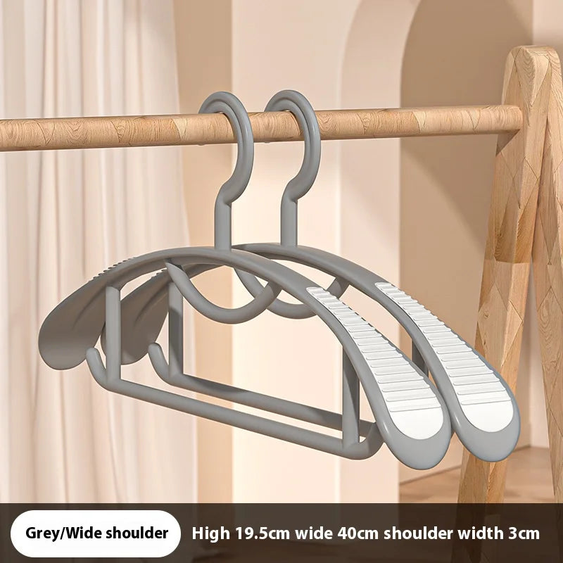 Upgraded Thickened Wide Shoulder Non-Slip Seamless Clothes Hangers