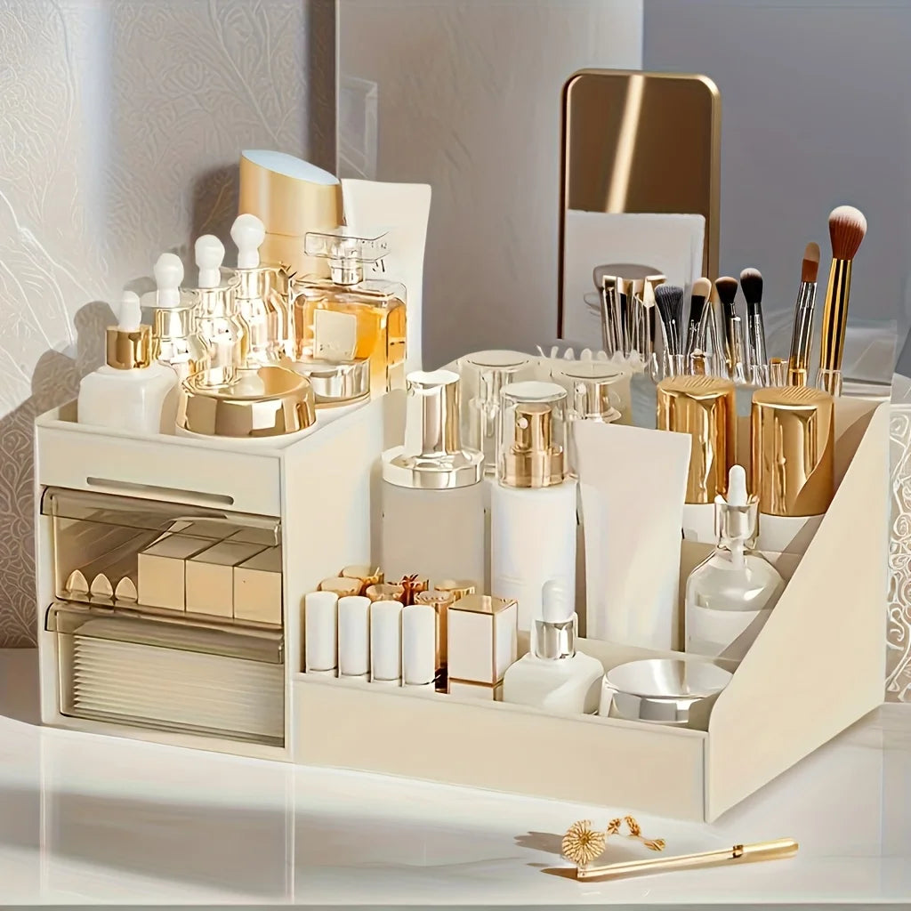 Makeup Organizer with Drawers, Cosmetic Storage for Dresser Vanity