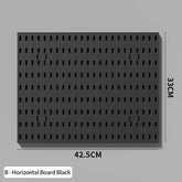eprolo home and office desktop pegboard with height-adjustable standing storage rack on a clean workspace.
