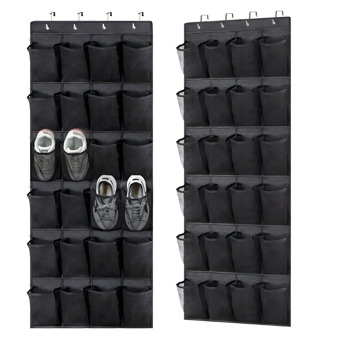 Pockets Over The Door Shoe Organizer Hanging Shoe Storage Rack