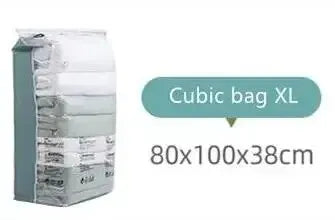 1pc No Need Pump Vacuum Bags Large Plastic Storage Bags
