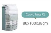 Large eprolo vacuum storage bag with no pump needed, made of durable plastic for efficient space-saving organization.