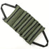 Heavy-duty roll-up tool bag by eprolo made of durable Oxford fabric, featuring multiple compartments for organizing tools.