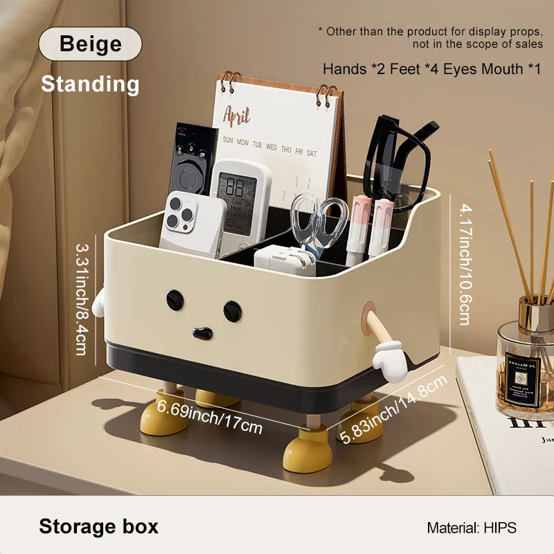 UFORU Desktop storage box remote control debris sorting storage box