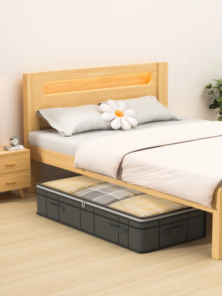 1PC large clothes storage bag under bed Foldable quilt clothes storage bag
