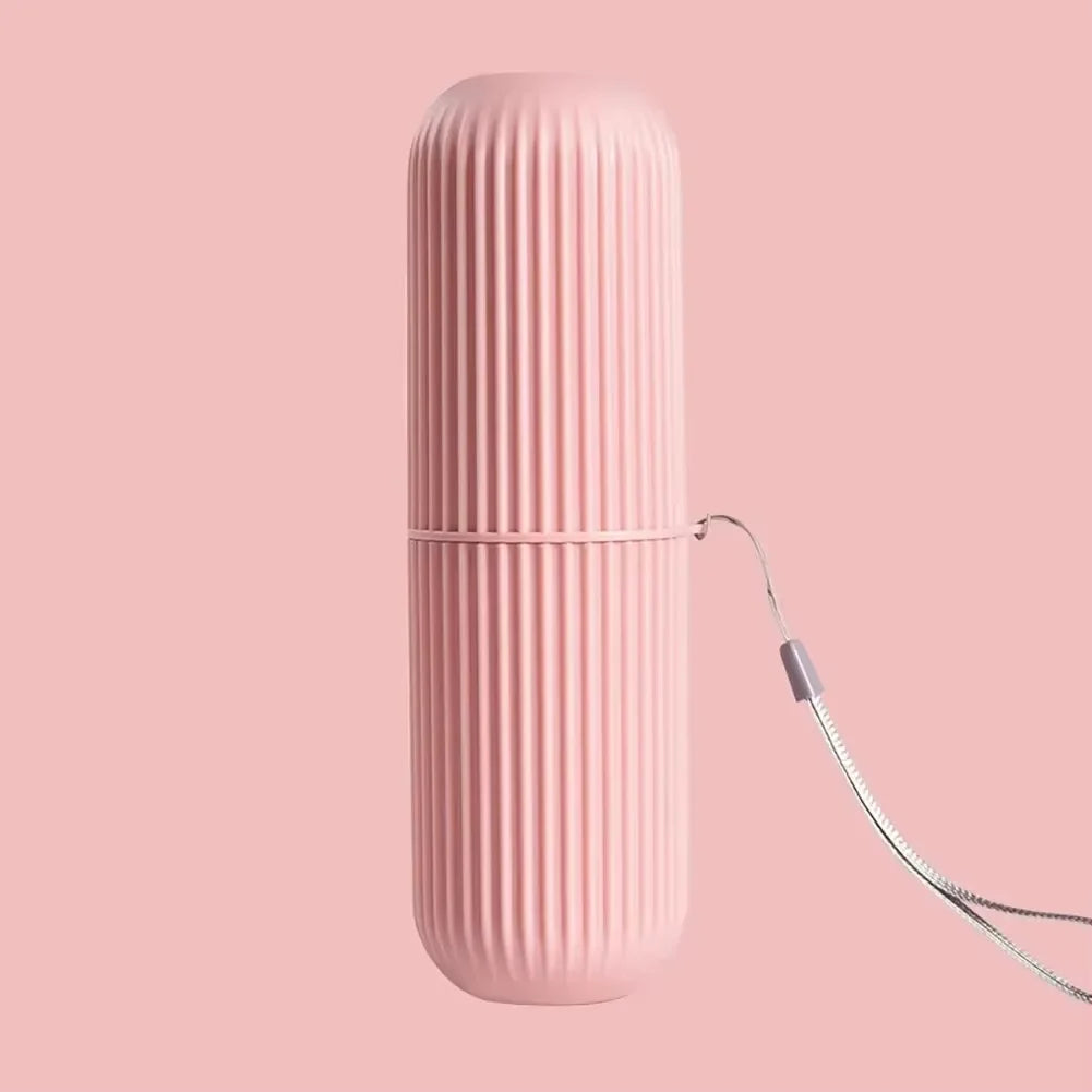 Travel Portable Toothbrush Cup Bathroom Toothpaste Holder Storage Case