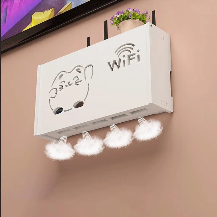 New Wireless Wifi Router Storage Box Living Room Socket Wifi Decoration