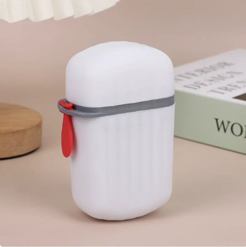 eprolo portable soap dish with sealed waterproof storage box for travel, compact and durable for convenient hygiene on the go