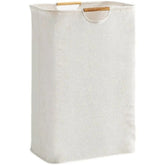 Eprolo waterproof laundry basket with cotton linen fabric, dirty clothes organizer with a sturdy, breathable design.