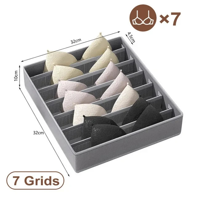 Underwear Organizer Bra Storage Box Panties Socks Storage Boxes
