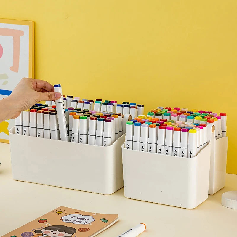Large Multifunctional Storage Holder School Office Portable Pen Holder