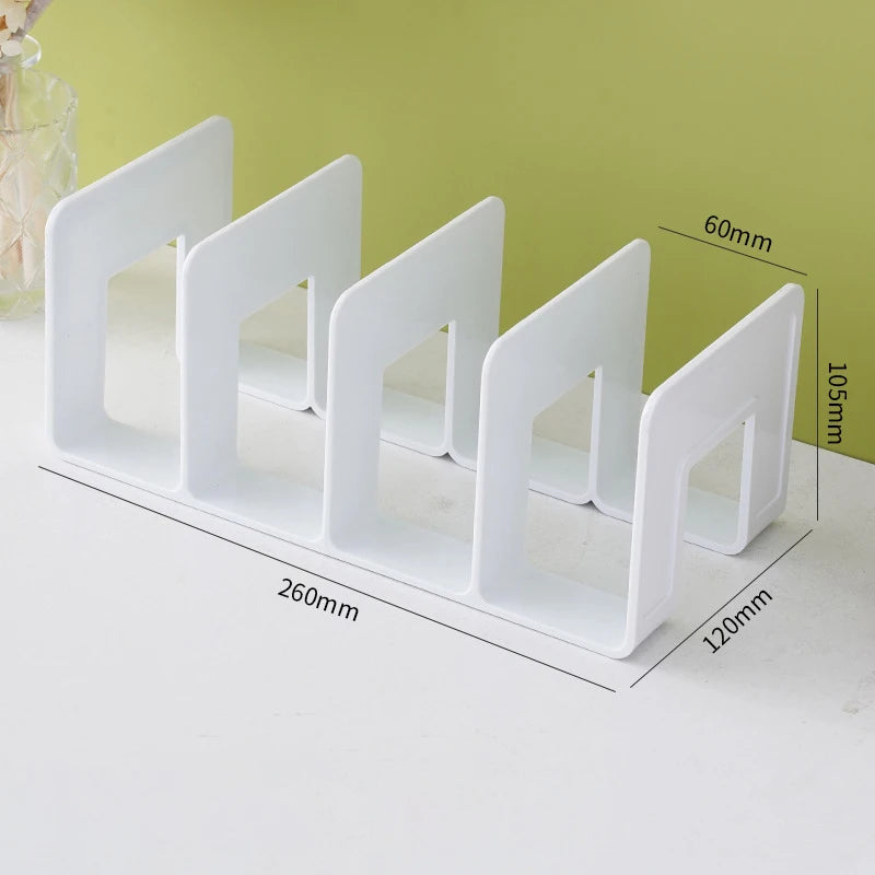 Multi-function Book Magazine Bookshelf Bookends Stand Desk Organizer