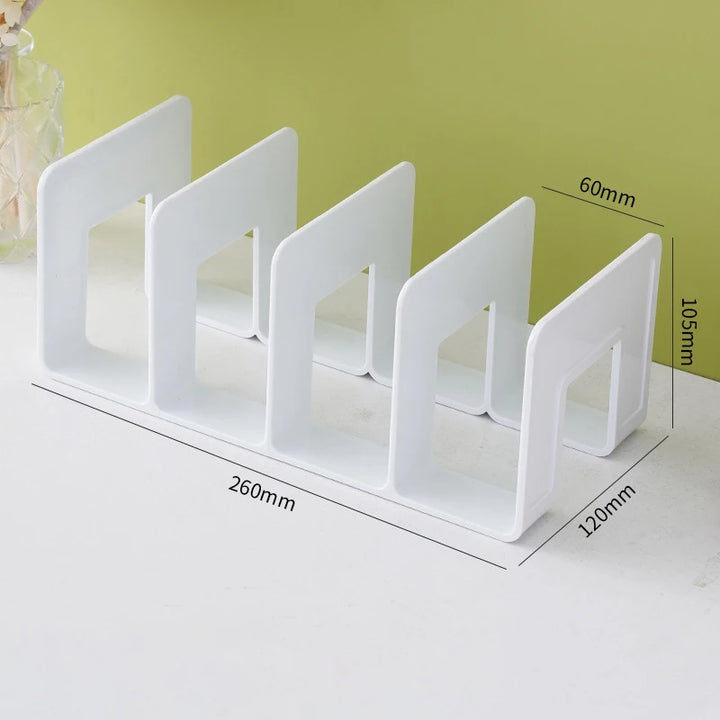 Multi-function Book Magazine Bookshelf Bookends Stand Desk Organizer