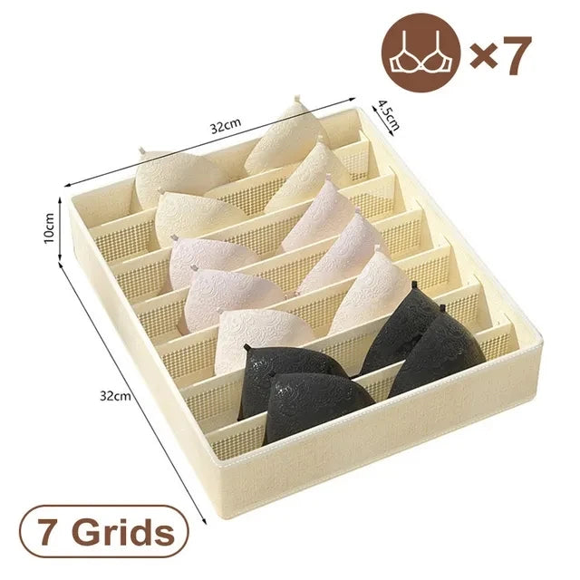 Underwear Organizer Bra Storage Box Panties Socks Storage Boxes