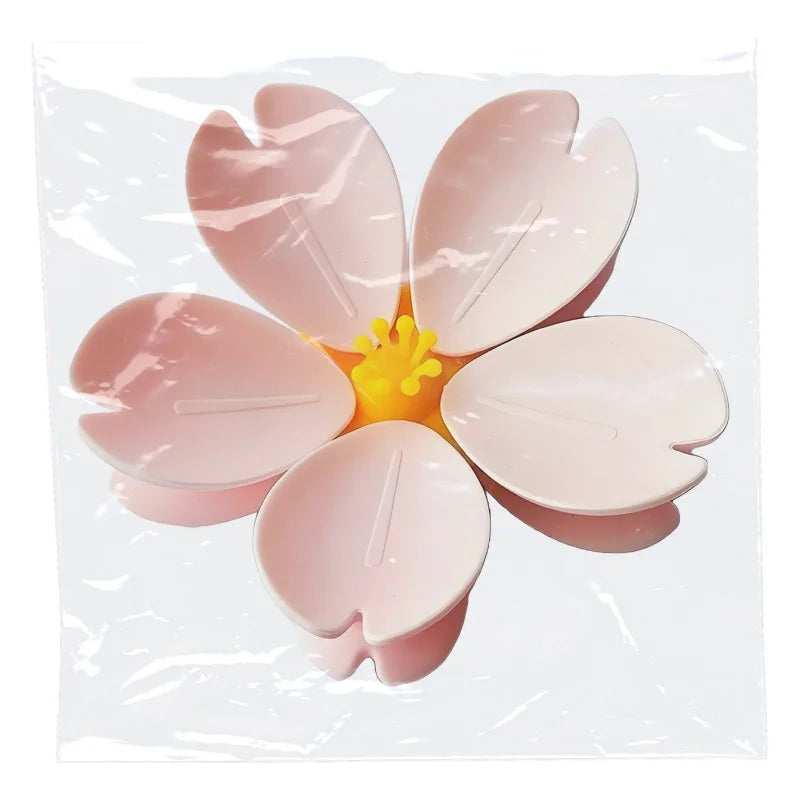 Sakura Magnetic Fridge Magnet Seal Clip, Petal Sealing Clip, Flower Decoration