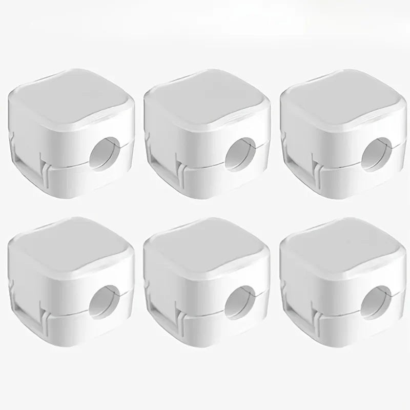 Magnetic Cable Clips Organizer Self-Adhesive Cord Holder Cable Management