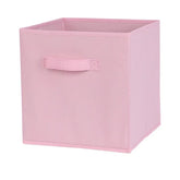 eprolo cube non-woven fabric storage bin, collapsible home organization box with handles for clutter storage