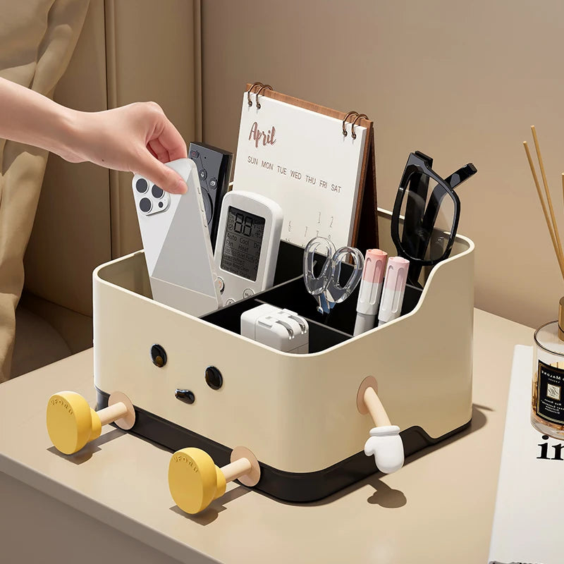 UFORU Desktop storage box remote control debris sorting storage box