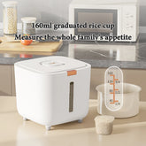Eprolo insect-proof, moisture-proof rice storage jar with sealed lid for kitchen grain and rice storage.