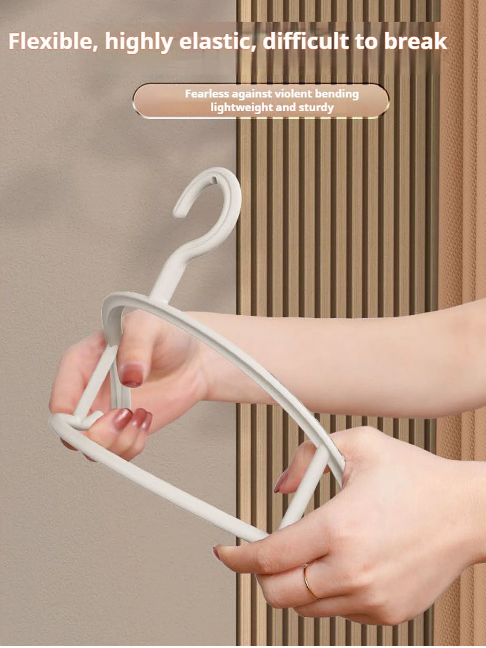 Upgraded Thickened Wide Shoulder Non-Slip Seamless Clothes Hangers