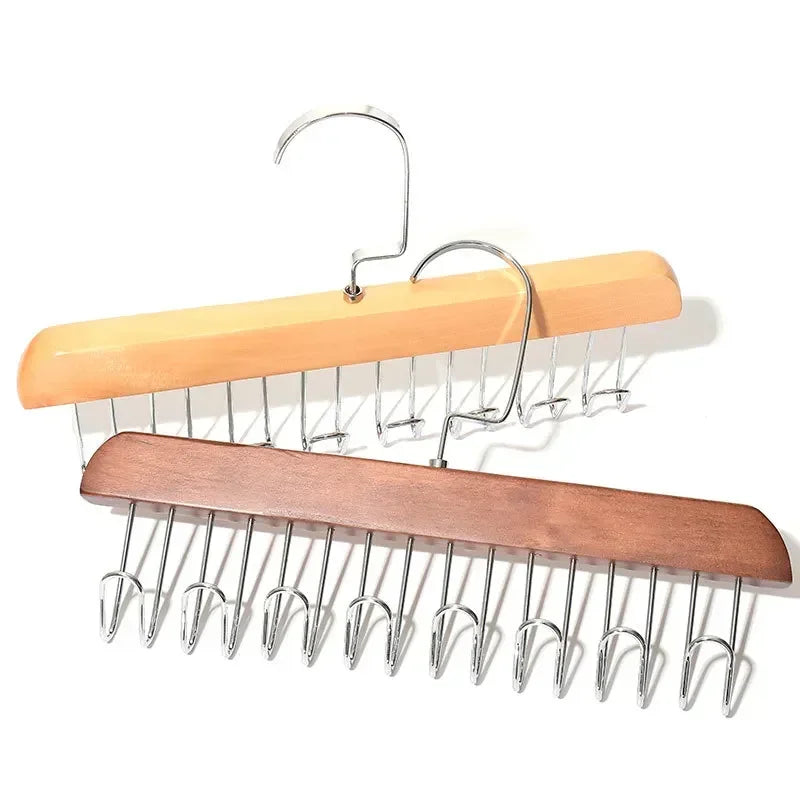 Multi-functional Sturdy Durable Women's Bra Hanger Organizer with Tie Belt for Home Wardrobe Men's And Women's Sling Beanie Stor